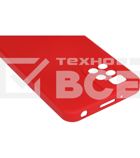 Чехол (клип-кейс) BoraSCO для Xiaomi Redmi 10 красный