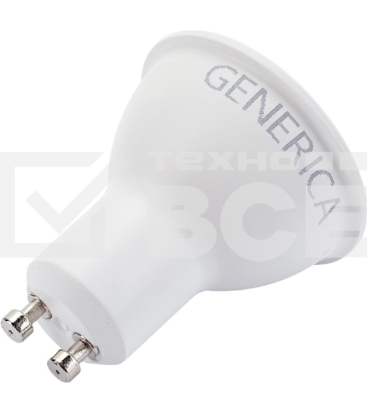 Лампа LED PAR16 IEK LL-PAR16-08-230-30-GU10-G софит 8Вт 230В 3000К GU10 GENERICA