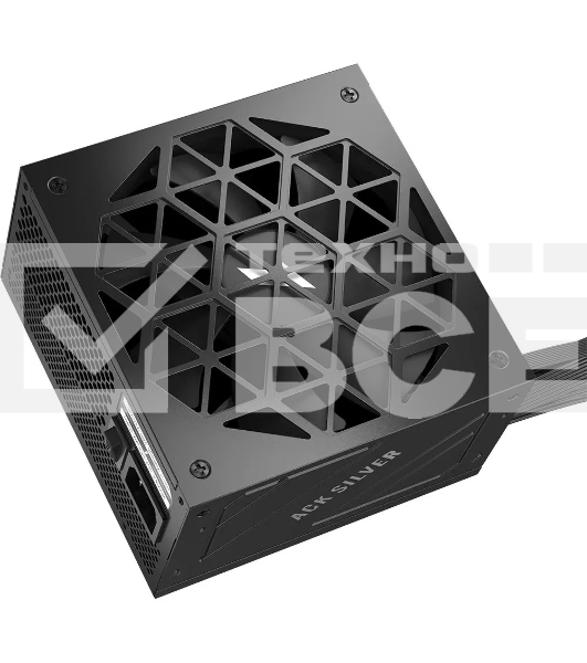 Блок питания 1STPLAYER ACK Silver HA-850BA7-BK, 850Вт, 80 PLUS Silver, 140мм, черный