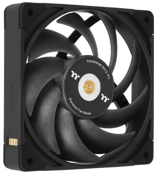Комплект вентиляторов для корпуса Thermaltake TOUGHFAN EX12 Pro (3 шт.) черный, 120 мм, 2000 об/мин, 29.8 дБ, 4 pin