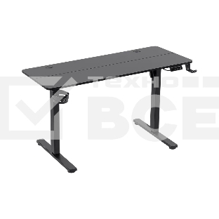 Стол игровой компьюерный Saturn черн, регулир. высота 71-118 см