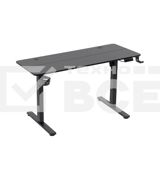 Стол игровой компьюерный Saturn черн, регулир. высота 71-118 см