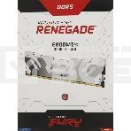 Оперативная память Kingston Fury Renegade, DDR5, 32GB (2x16GB), 6800MHz, CL36, DIMM, с радиатором, белый, фото4