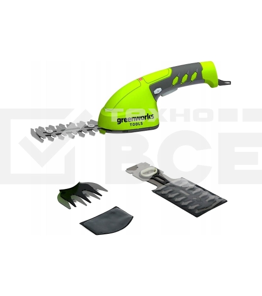 Кусторез аккумуляторный GreenWorks G7,2HS 7,2V 1600107