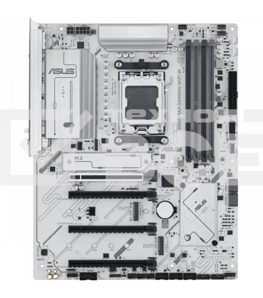 Материнская плата ASUS B850 MAX GAMING WIFI W, AM5, AMD B850, 4xDDR5, 4xSATA, 3xM.2, 1xPCIe 5.0 x16, 1xPCIe 4.0 x4, 2xPCIe 3.0 x1, 1xDisplayPort, 1xHDMI, 1x2.5Gb LAN, Wi-Fi 6E, Bluetooth 5.3, 1xUSB-C 10Gbps, 3xUSB-A 10Gbps, 2xUSB-A 5Gbps, 2xUSB-A 2.0, 3x3