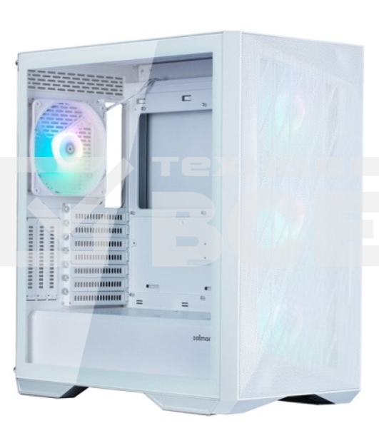 Компьютерный корпус ZALMAN Z9 Iceberg MS, EATX, WHITE, WINDOW, 4x3.5