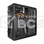 Компьютерный корпус Miditower ExeGate XP-329S-UNS400 (ATX, БП UNS400 с вент. 12см, 2*USB, аудио, черный), фото3