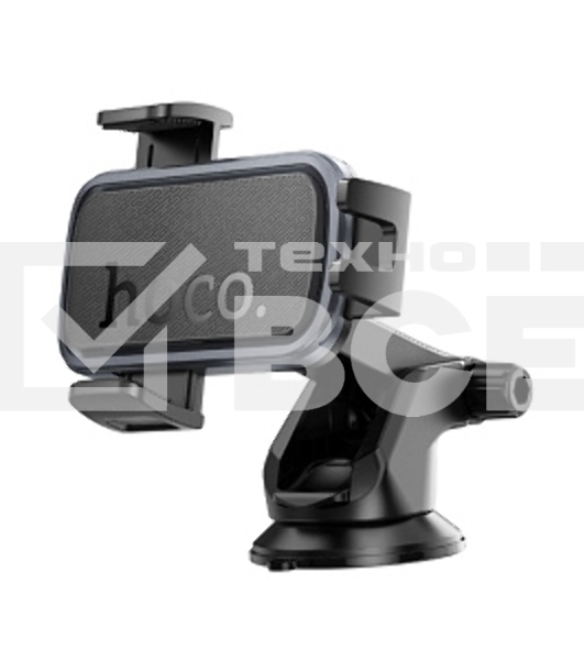 Автомобильный держатель HOCO (6942007647892) H79 4.5'-7.0' черный металлик