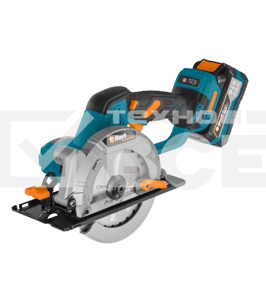Пила циркулярная аккумуляторная Bort BHK-18Li-125 (2*3,0 А·ч + ЗУ)