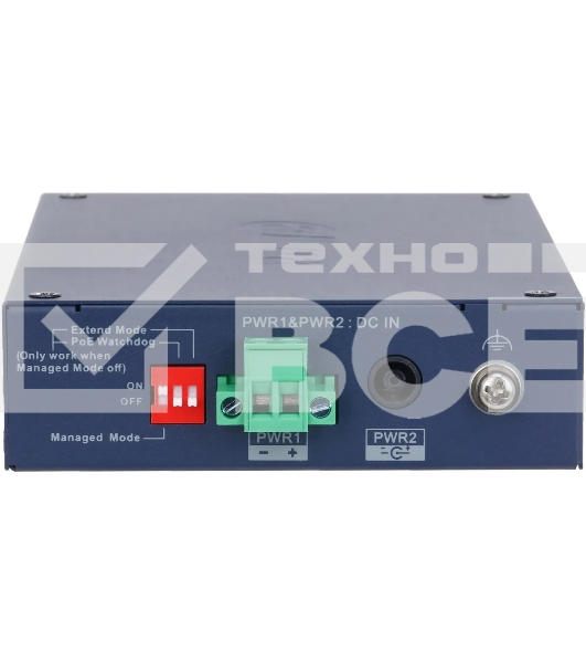 Коммутатор Dahua DH-CHS4106-4ET-60 4x100 Мбит/с 1x1 Гбит/с управляемый