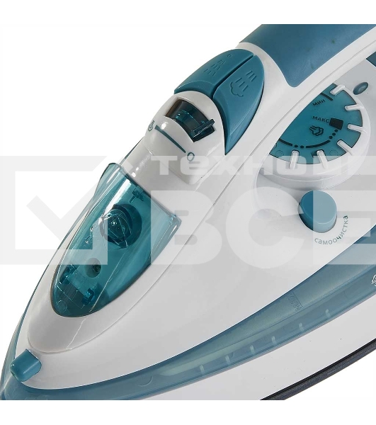 Утюг Delta LUX DL-710 белый с серо-голубым