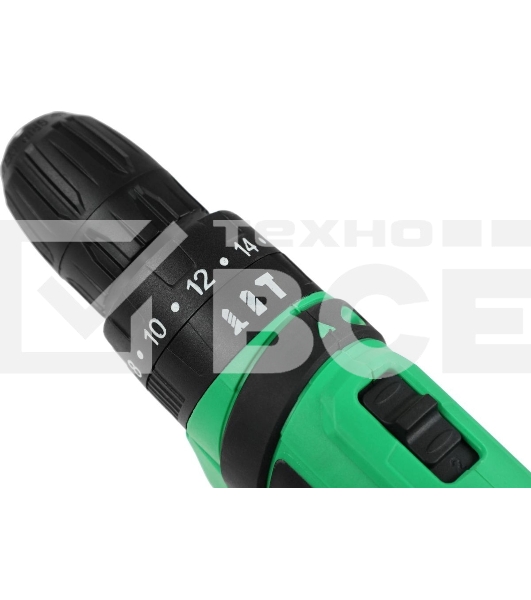 Дрель-шуруповерт аккумуляторная Zitrek Crusher 063-4054, Аккумуляторная, 12В, 2 АКБ, Ударная, Кейс