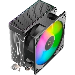 Кулер для процессора Ocypus Gamma A20 BK ARGB, 92mm FARGB FAN, Top FARGB Panel, 2 HEAT PIPES, 3-PIN, 1900 RPM, 21DBA, HYDRO BEARING, LGA115X/1200/1700/18XX, AM4/AM5, фото 1