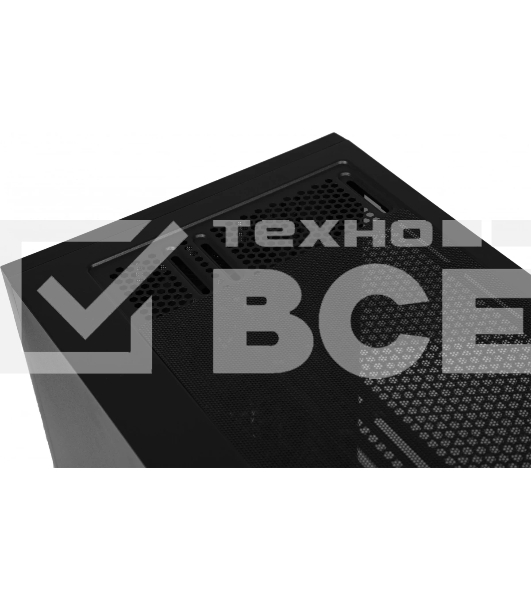 Корпус Formula V Line TimberLine T0 Black, ATX, wood+plastic front, TYPE-C*1, USB3.0*2, FRONT 3x120мм FRGB, REAR 1x120мм FRGB