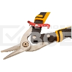 Ножницы по металлу Denzel 270 мм, прямой и левый рез,сталь-СrMo, трехкомп.рук-ки, фото3