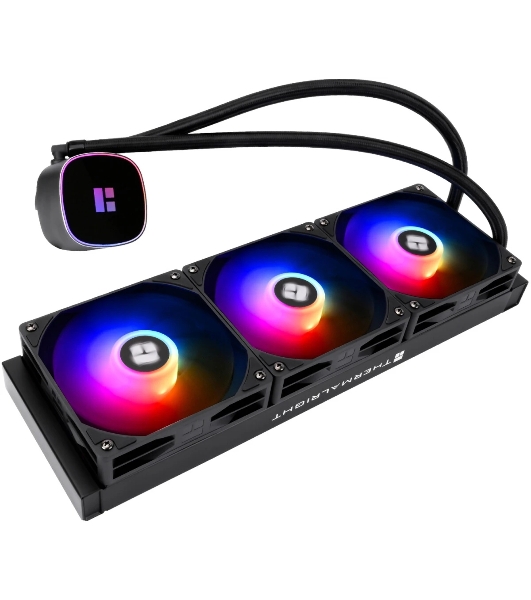 Система жидкостного охлаждения Thermalright Frozen Horizon 360 V2 ARGb Soc-AM5/AM4/1200/1700/1851 черный 4-pin 29.5dB Al Ret (F-HORIZON-360-BL-V2)