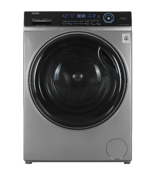 Стиральная машина Haier HW80-BP14979S серебристый, загрузка фронтальная 8 кг, 1400 об/мин, класс A+++
