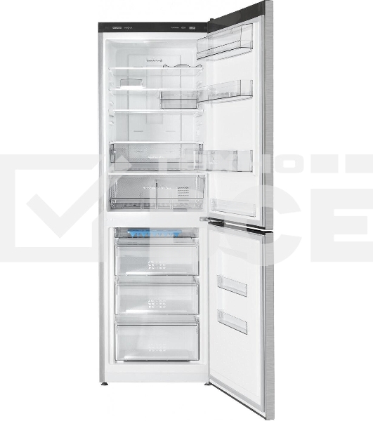 Холодильник Atlant ХМ-4621-149-ND нержавеющая сталь двухкамерный 211/94л морозилка снизу, No Frost