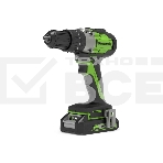 Дрель-шуруповерт аккумуляторная GREENWORKS GD24DD60K2, Аккумуляторная, 18В, Ударная, Кейс, фото 1