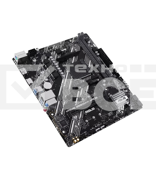 Материнская плата ASUS PRIME B550M-K ARGB, Socket AM4, AMD B550, 2xDDR4, 4xSATA, 2xM.2, 1xPCI-E 4.0 x16, 1xPCI-E x1, 1xHDMI, 1xDP, 1x 1Gb LAN, 4xUSB-A 3.2 Gen 1, 2xUSB-A 2.0, 3x3.5 мм, 7.1, Micro-ATX