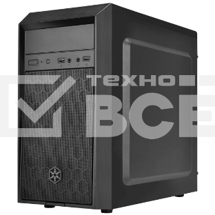 Корпус SilverStone SST-PS16B чёрный (ATX, 2xUSB 3.0, HD Audio)