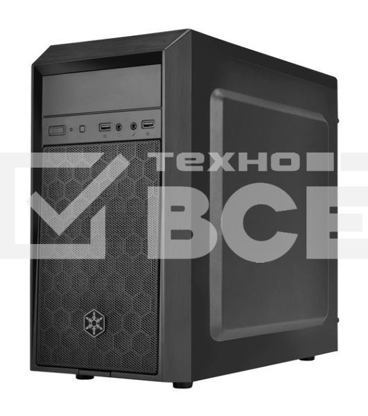 Корпус SilverStone SST-PS16B чёрный (ATX, 2xUSB 3.0, HD Audio)
