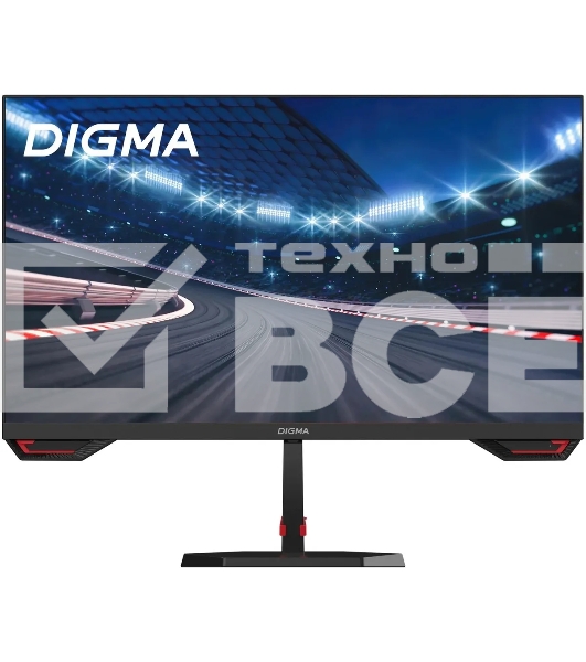 Монитор Digma Overdrive 27P511F 27' IPS 1920x1080, 180 Гц, 1 мс, 16:9, 300 кд/м2, 1хHDMI, 1хDP, черный