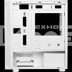 Корпус без блока питания PCCooler LM300 ARGB WH, Tempered Glass Mid Tower, белый, ABS, TG, SPCC, 1x120mm ARGB mATX, ITX 170/330/mm 2x2.5