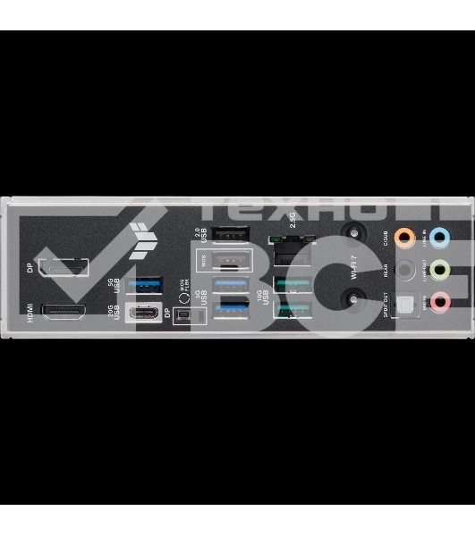 Материнская плата ASUS TUF GAMING B860-PLUS WIFI, LGA 1851, Intel B860, 4xDDR5, 4xSATA, 3xM.2, 1xPCIe 5.0 x16, 1xPCIe 4.0 x16, 1xDP, 1xHDMI, 1x 2.5Gb LAN, 1xUSB 20Gbps, 2xUSB 10Gbps, 3xUSB 5Gbps, 2xUSB 2.0, 5x3.5 мм, 7.1, ATX