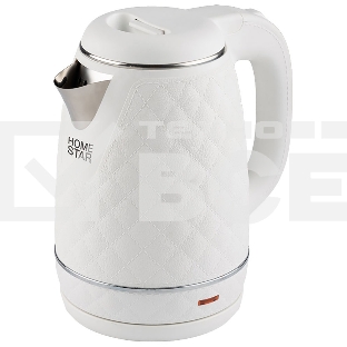 Чайник электрический HOMESTAR HS-1007 1,7 л, 1500 Вт, белый