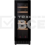 Винный шкаф LEX LWD3017BL dual zone 1-нокамерн. черный, фото8