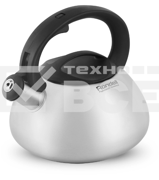 Чайник металлический Rondell Sieden RDS-088 3 л, стальной