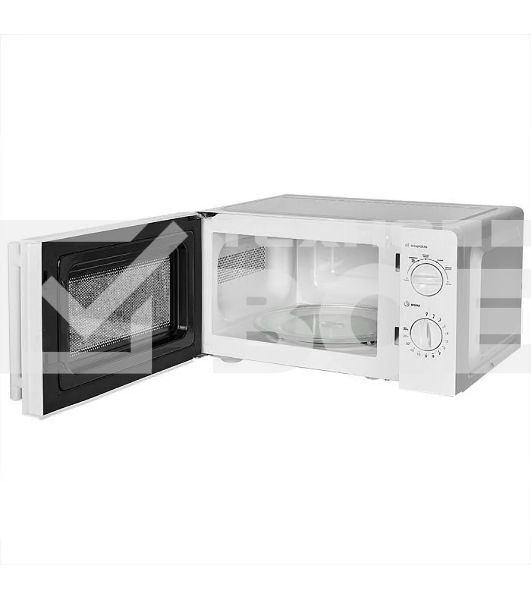 Микроволновая печь Delta DL-86L20 белый, 20 л, 700 Вт, переключатели - поворотный механизм
