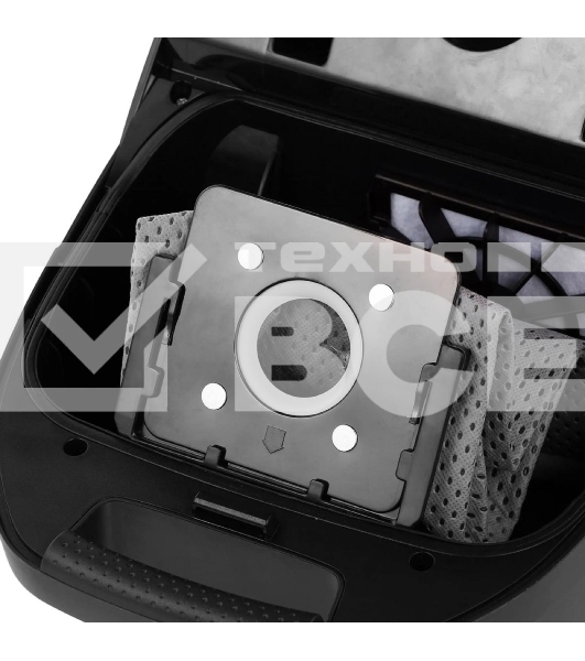 Пылесос Sharp ECKB19RR, красный/черный, 350/1900 Вт, уборка сухая, пылесборник мешок 2.3 л