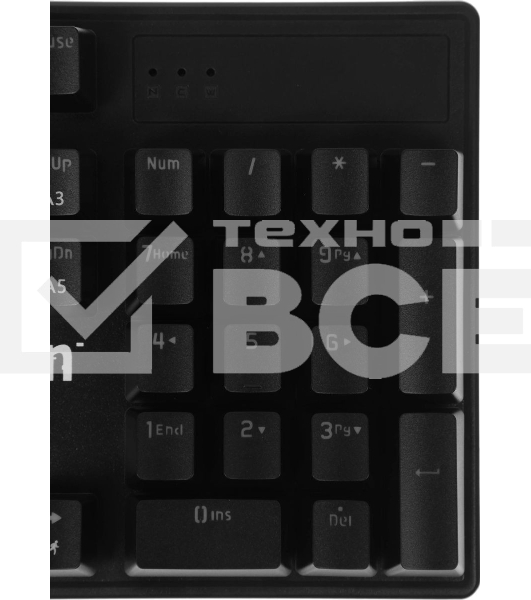 Клавиатура Defender Axeman GK-302 проводная, USB Type-A, чёрный