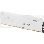 Оперативная память Kingston Fury Beast RGb, DDR5, 64Gb (2x32Gb), 6000MHz, CL36, DIMM, с радиаторами, RGb, белый, фото4