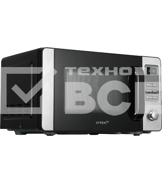 Микроволновая печь Vitek VT-MW0520 20 л, 700 Вт, черный/серебристый