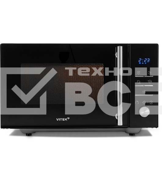 Микроволновая печь Vitek VT-MW1323 23 л, 900 Вт, черный