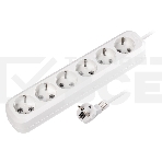 Удлинитель Smartbuy, 6 гнезд 7 метров 16А/3,5 кВт с заземлением ПВС 3х1,0 (SBE-16-6-07-Z), фото 1