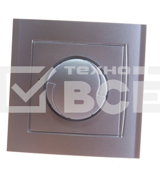 Светорегулятор (диммер) UNIVERSAL Бриллиант серебро