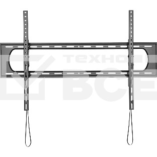 Кронштейн для телевизора Ultramounts UM851T черный 60'-120' макс.120кг настенный наклон