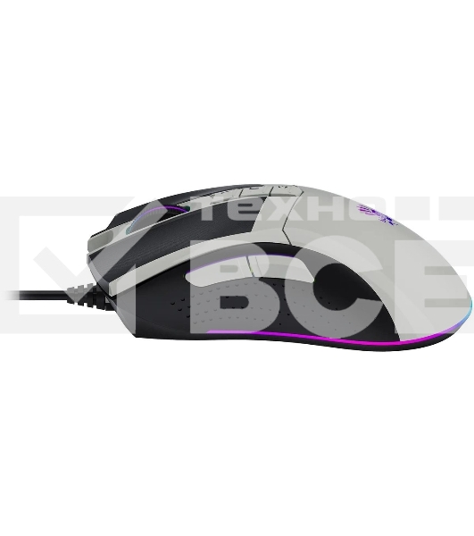 Мышь проводная A4Tech Bloody W90 Max белый/черный, 10000 dpi, USB, кнопки - 10