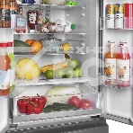 Холодильник Maunfeld MFF180NFSE01 нержавеющая сталь трехкамерный 224/113л морозилка снизу, No Frost, фото5