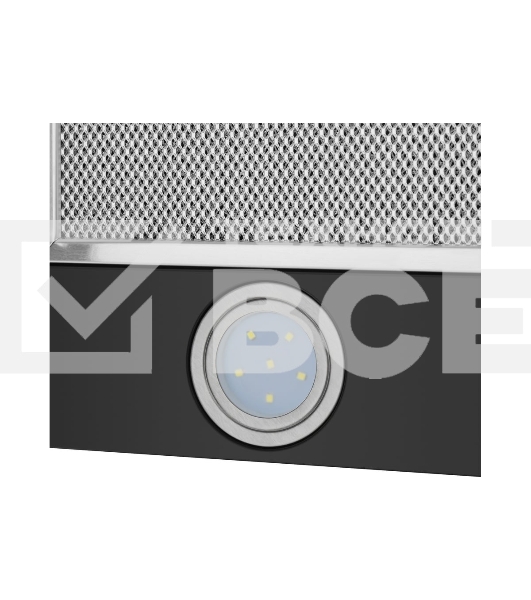 Вытяжка встраиваемая Maunfeld VS Fast 60 черный, 60 см, 850 куб. м/ч, 47 дБ