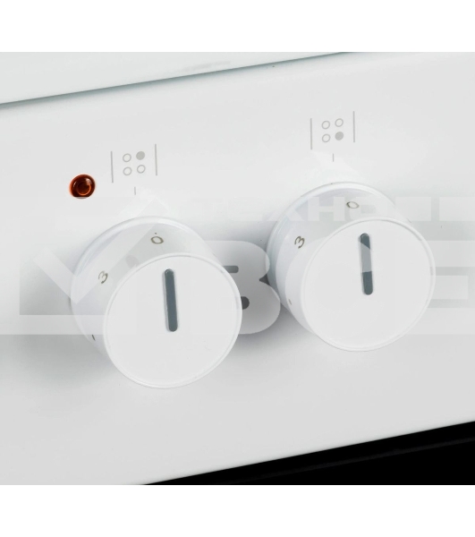 Плита электрическая Hansa FCCW54000 белый, конфорок 4 шт, духовка 68 л, 50 см x 85 см x 60 см