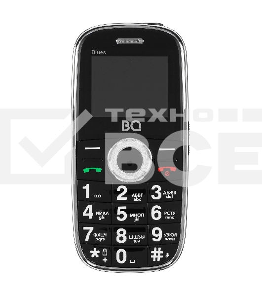 Мобильный телефон BQ 1867 Blues черный