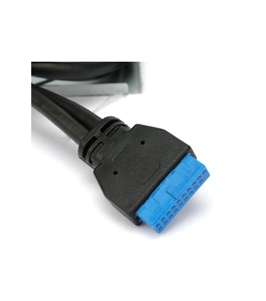 Планка USB 3.0 на переднюю панель 5.25' Gembird FP5.25-USB3-2A, USB, 2xUSB-A 3.0, USB