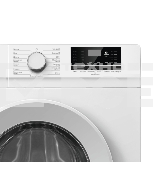 Стиральная машина Kraft KF-MDS6106W белый, загрузка фронтальная 6 кг, 1000 об/мин., класс: А+