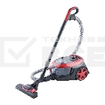 Пылесос Willmark VC-2630CYM ярко-красный, 450/2000 Вт, уборка сухая, пылесборник контейнер 2.5 л, фото4