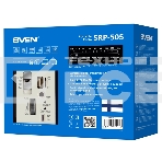 Радиоприемник белый SVEN SRP-505 (4 Вт, FM/AM/SW, USB, SD/microSD, Bluetooth, 1200 мАч), фото2